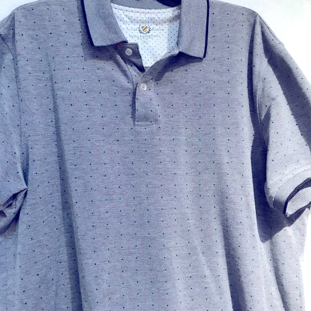 Men’s US XL grey polo shirt